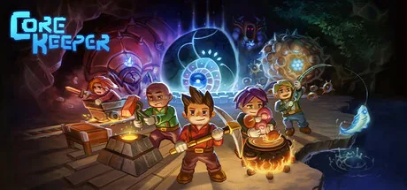 Offizieller Core-Keeper-Steam-Header als Spielkontext für eine Nucleus-Co-op-Anleitung